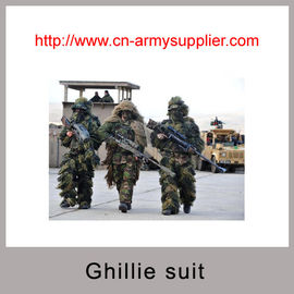 Wholesale China Anti IRR Radar Optical Ghillie suits for Army Use