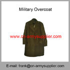 Wholesale Cheap China Army Wool Acrylic Polyester Mixed Overcoat