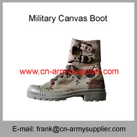 Wholesale Cheap China Made Benin Army Camouflage Military Canvas Boot