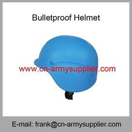 Wholesale Cheap China Army UN Blue NIJ IIIA PASGT Security Ballistic Helmet