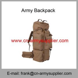 Wholesale Cheap China Military Khaki Tan Desert Brown Police Army Rucksack
