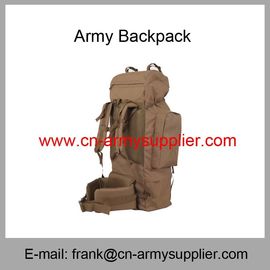 Wholesale Cheap China Military Khaki Tan Desert Brown Police Army Rucksack