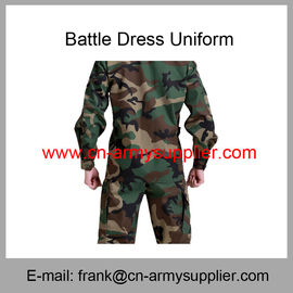 Wholesale Cheap China Military Woodland Camo Police Army Battle Dress Uniform