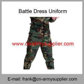 Wholesale Cheap China Military Woodland Camo Police Army Battle Dress Uniform