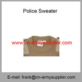 Wholesale Cheap China Military Khaki Desert Brown Tan Army Police Sweater