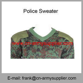Wholesale Cheap China Military Wool Acrylic Police Army Digital Camouflage Jersey