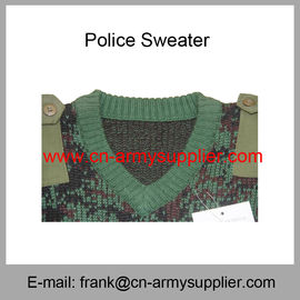 Wholesale Cheap China Military Wool Acrylic Police Army Digital Camouflage Jersey