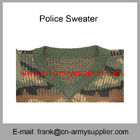 Wholesale Cheap China Military Wool Polyester Army Police Camouflage Sweater