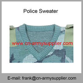 Wholesale Cheap China Military Wool Polyester Army Police Camouflage Pullover