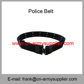 Wholesale Cheap China Army PP Polyester  Military Police Navy Blue Belt