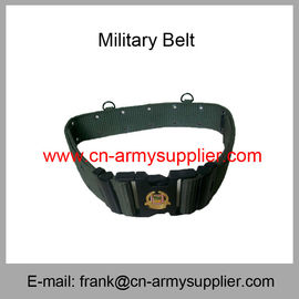 Wholesale Cheap China Army PP Army Green Military Plastic Buckle Police Belt