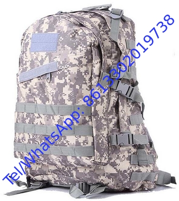 Wholesale Cheap China Army Camouflage Nylon Oxford Police Military Rucksack