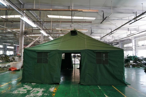 Family Camping Military Tent with Army Logo and Capacity Depends On Different Size