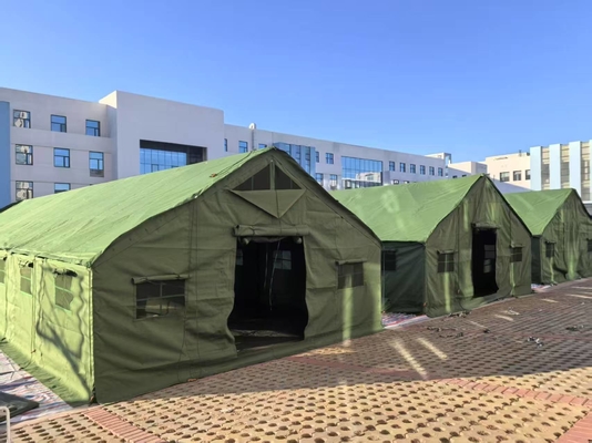 Windproof Soldier Outdoor Shelter Made of Cotton Canvas for All-Season Protection