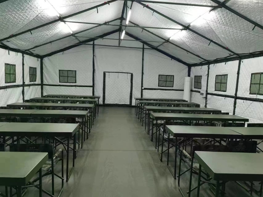 Pole 45mm As Per Army Or Police Military Tent with Windproof and PVC Ground Sheet