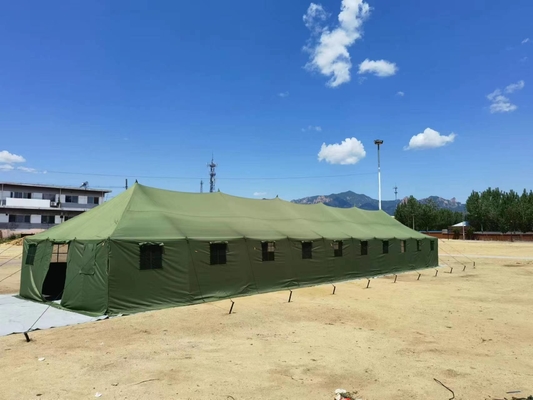 Frame or Pole Structure Military Tent for Army or Police Usage Poles Diameter Depends On Different Sizes