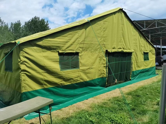 Capacity Depends On Different Size Of Military Tent Army Tent with PVC Ground Sheet for Military and Police Applications