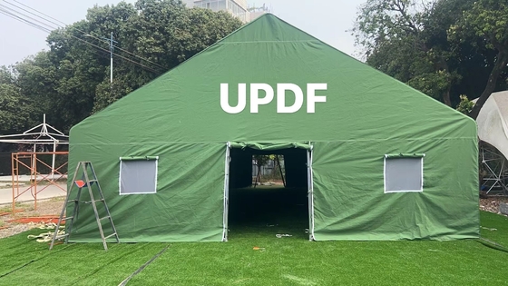 Capacity Depends On Different Size Of Military Tent Army Tent with PVC Ground Sheet for Military and Police Applications