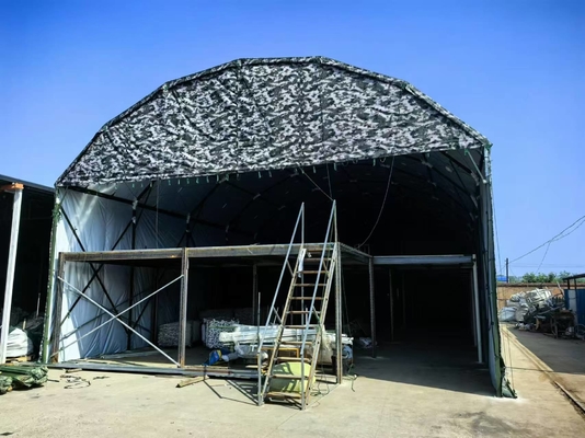 Army and Police Polyester Military Tent with PVC Ground Sheet
