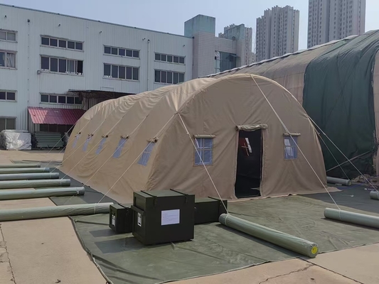 Army and Police Polyester Military Tent with PVC Ground Sheet