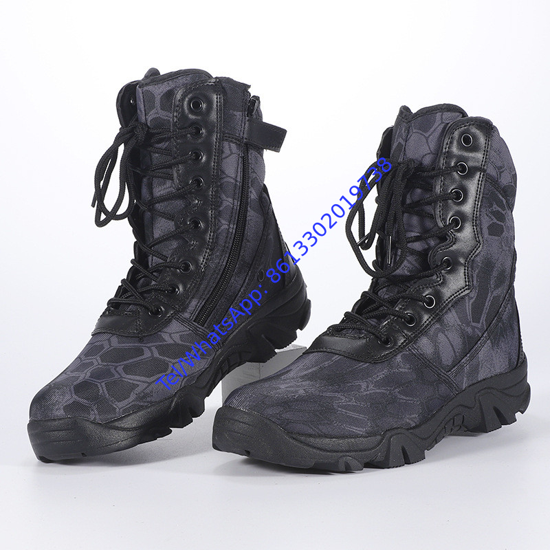 Special Forces boots Outdoor boots High top boots Camouflage colored boots Tactical Boots