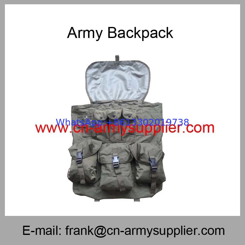 Wholesale Cheap China Army Green Water-resistant  Military Alice Backpack