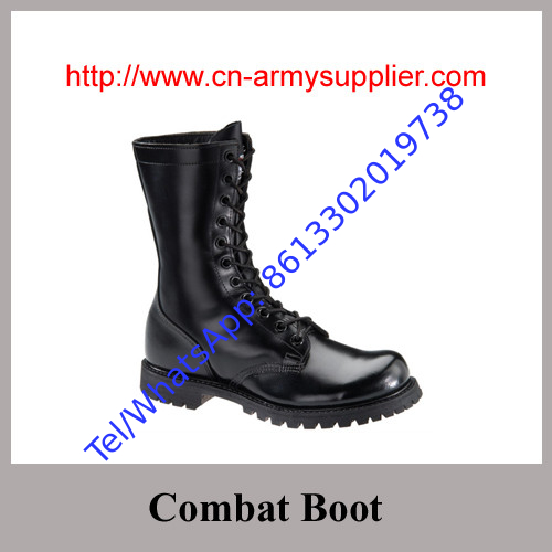 Low Heel Height Round Toe Military Boot for Comfortable Wear in Harsh Environments