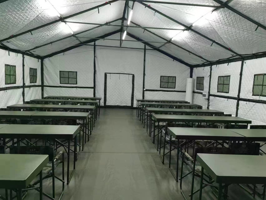 Pole 45mm As Per Army Or Police Military Tent with Windproof and PVC Ground Sheet
