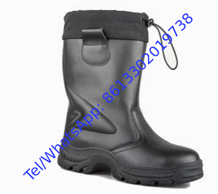 Construction Safety Shoes Waterresistance Yes Breathable Steel Toe Safety Boots with Waterproof and Slip Resistant Soles