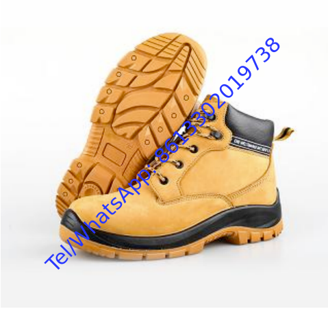 Action Leather Safety Boots Anti Puncture Oil Resistant Work Safety Shoes Durable Comfortable Protective Footwear for Industrial